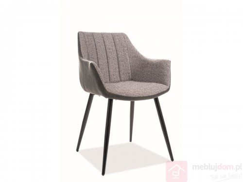 Крісло Bruno Signal Сірий/Чорний